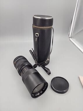 Montgomery Ward Camera Lens 67-584 Auto Zoom 1:38 f=85~205mm Case and covers